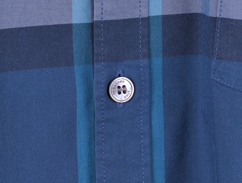 BURBERRY BLUE LABEL ノバチェック ネイビー プリーツ ボタン BURBERRY BLUE LABEL ノバチェック ネイビー プリーツ ボタン