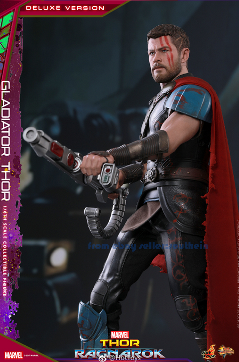 Marvel Thor フィギュア　ホットトイズ Hot Toys MMS445 Thor: Ragnarok 1/6th scale Gladiator Thor (Deluxe
