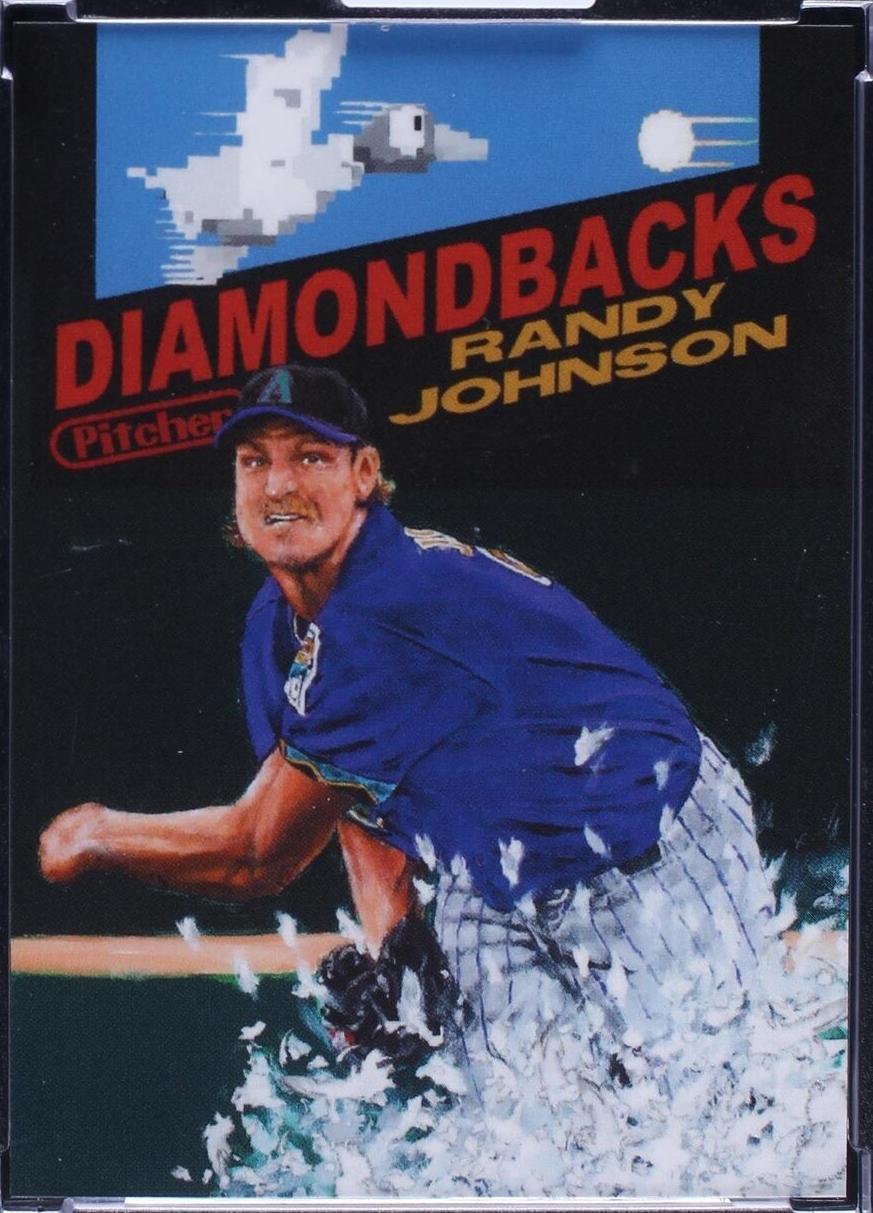 RandyJohnson Strike ZoneHeroes オートグラフカード RandyJohnson Strike ZoneHeroes オートグラフカード