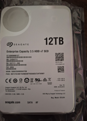 Seagate ST12000NM0127 12TB 256MB 7200RPM 3.5 Seagate ST12000NM0127 12TB 256MB 7200RPM 3.5