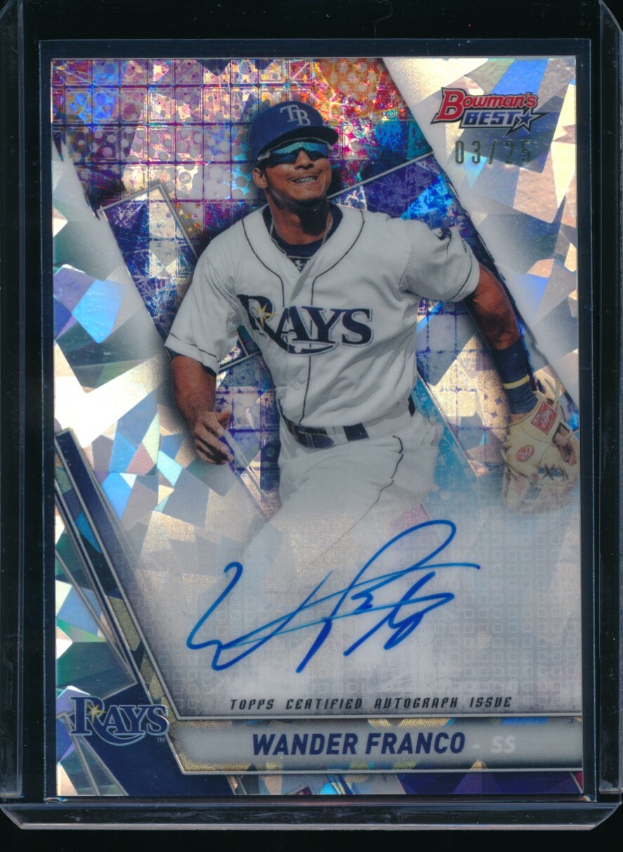 WANDER FRANCO AUTO 2019 Bowman's Best Autograph ATOMIC WANDER FRANCO AUTO 2019 Bowman's Best Autograph ATOMIC
