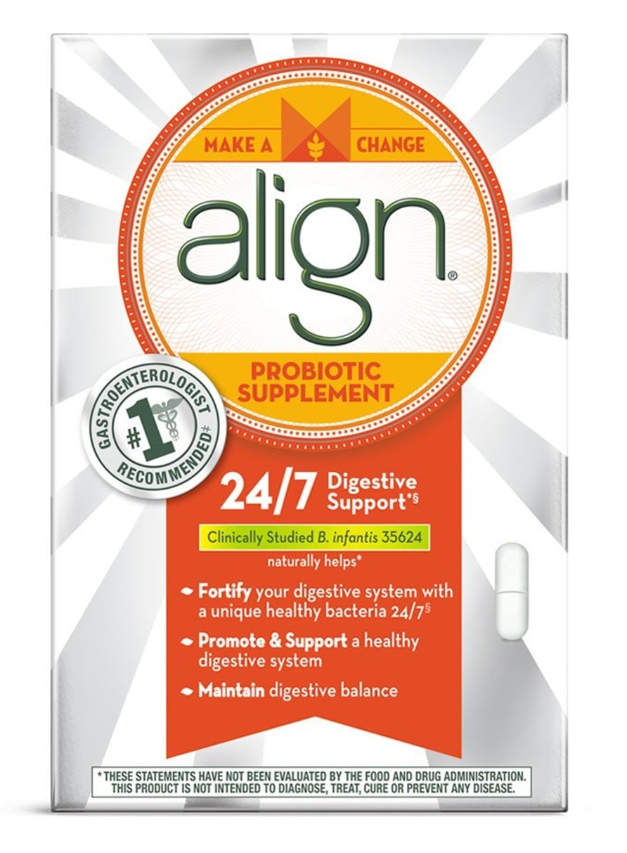 Align Probiotic - 24/7 Digestive Support -- 42ct Capsules -- 10/19