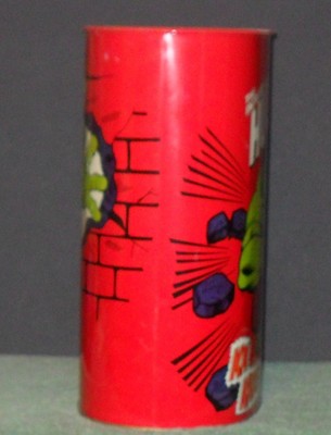 1979 INCREDIBLE HULK CHEINCO METAL WASTEBASKET 13