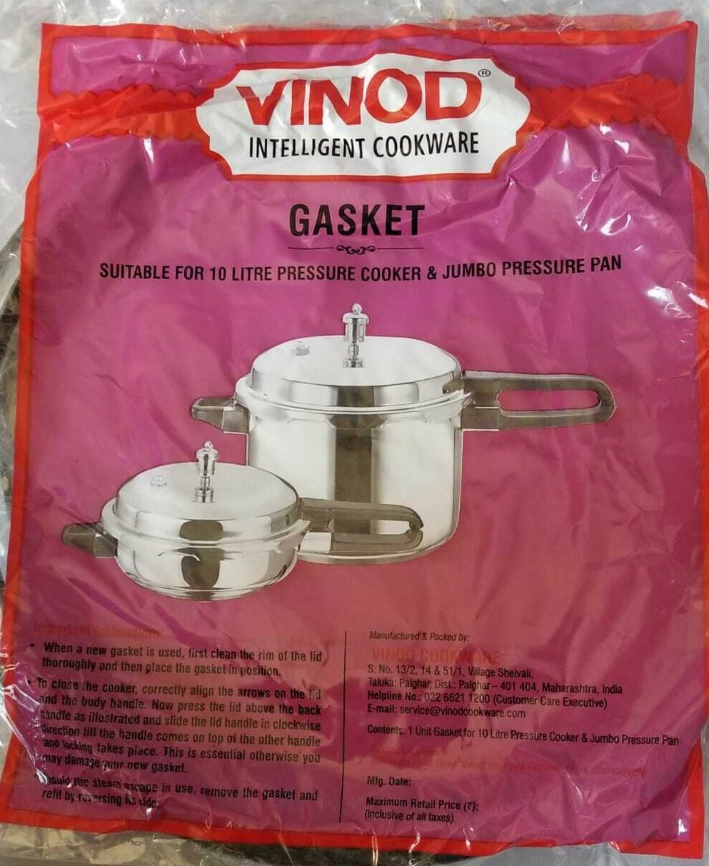 S Jumbo Pressure Vinod Gasket For 10 Litre Pressure Cooker