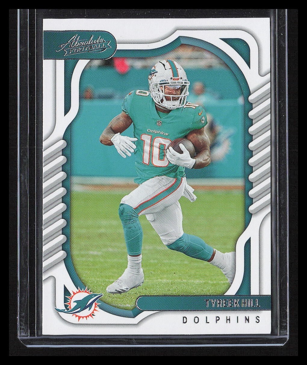TYREEK HILL 2022 Panini Absolute Football MIAMI DOLPHINS #49