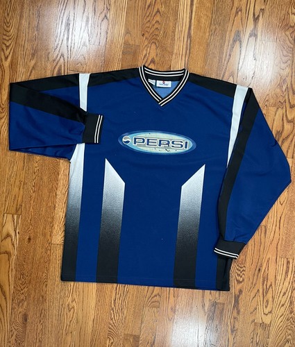 ウェア 90s PEPSI Archive Design Football shirt Vintage RARE Pepsi X AOF Art Of Football 90S 00S Jersey