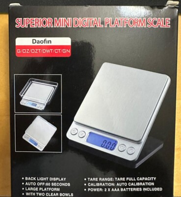 Superior Mini Digital Platform Scale I-2000