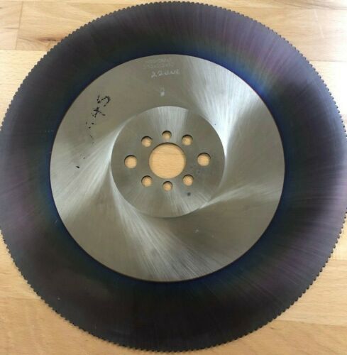 Cold Saw Blade (reconditioned) 315mmx2.5mmx32mm TICN Coated for Stainless M2 HSS