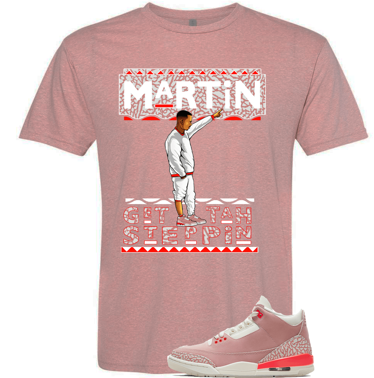 Rust pink nike shirt deals