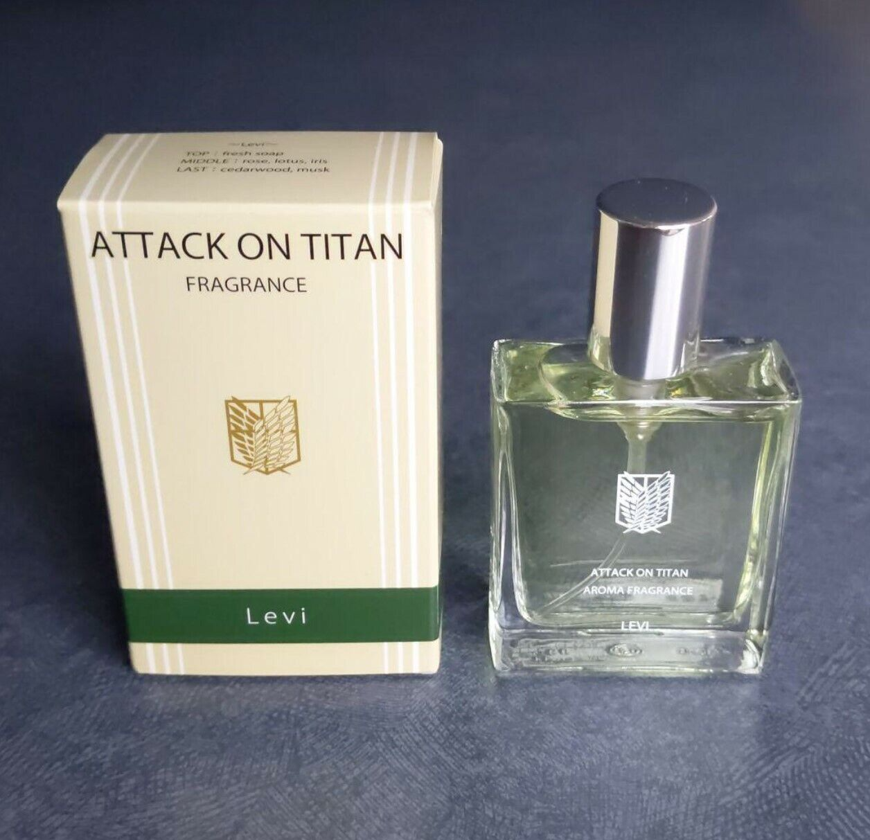 Attack On Titan Levi Aroma Fragrance Survey Soldier Coat Of
