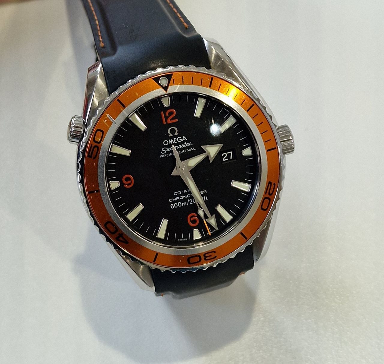omega black watch