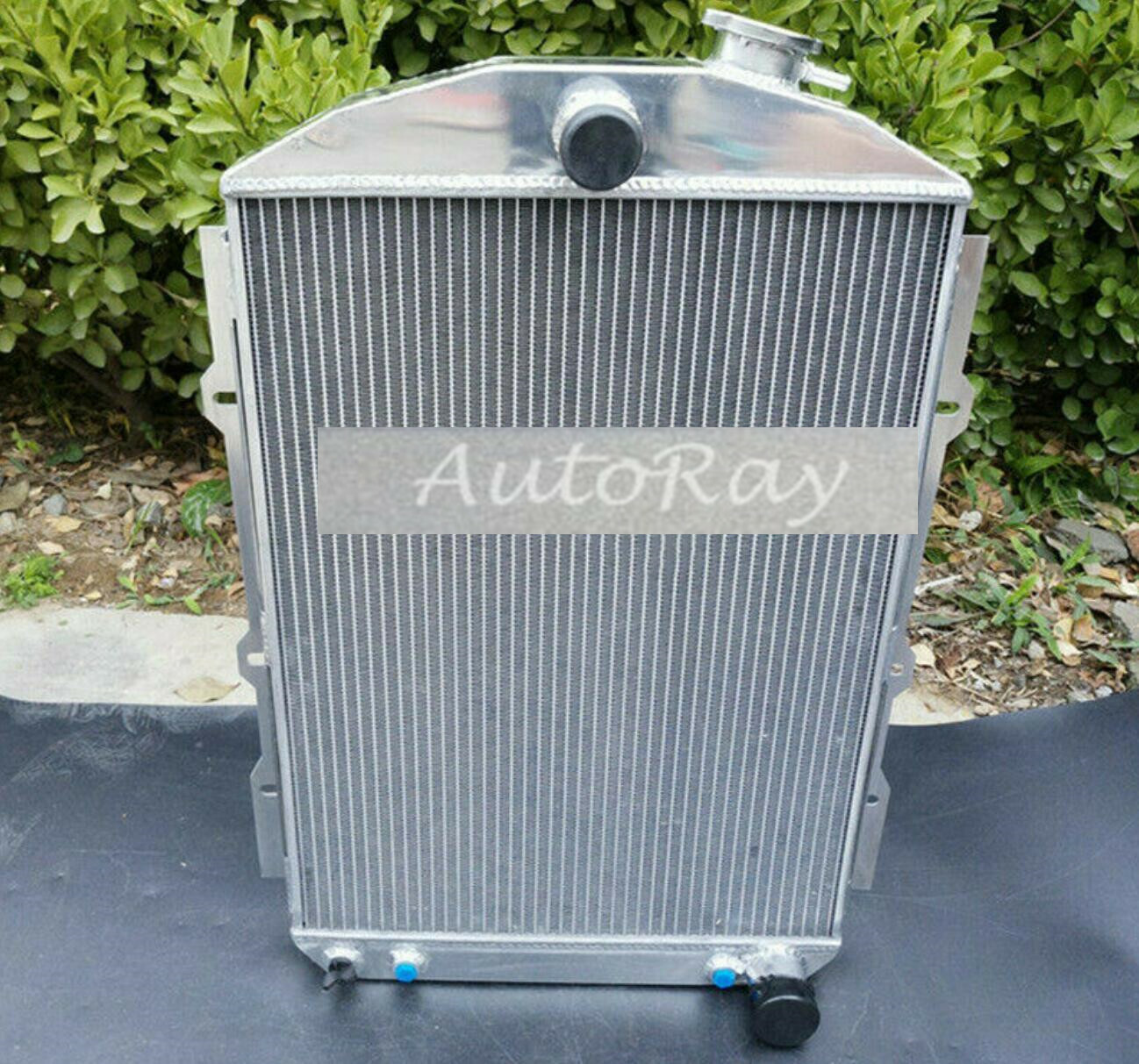 Full Aluminum Radiator + Fan for CHEVY HOT / STREET ROD 350 V8 1938