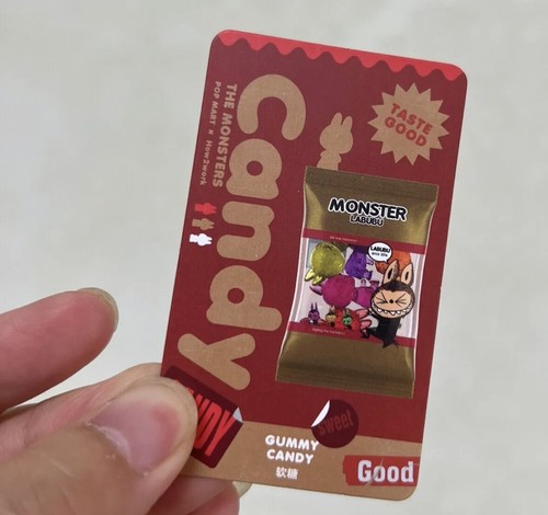 POP MART x HOW2WORK Labubu The Monsters Candy Gummy Mini