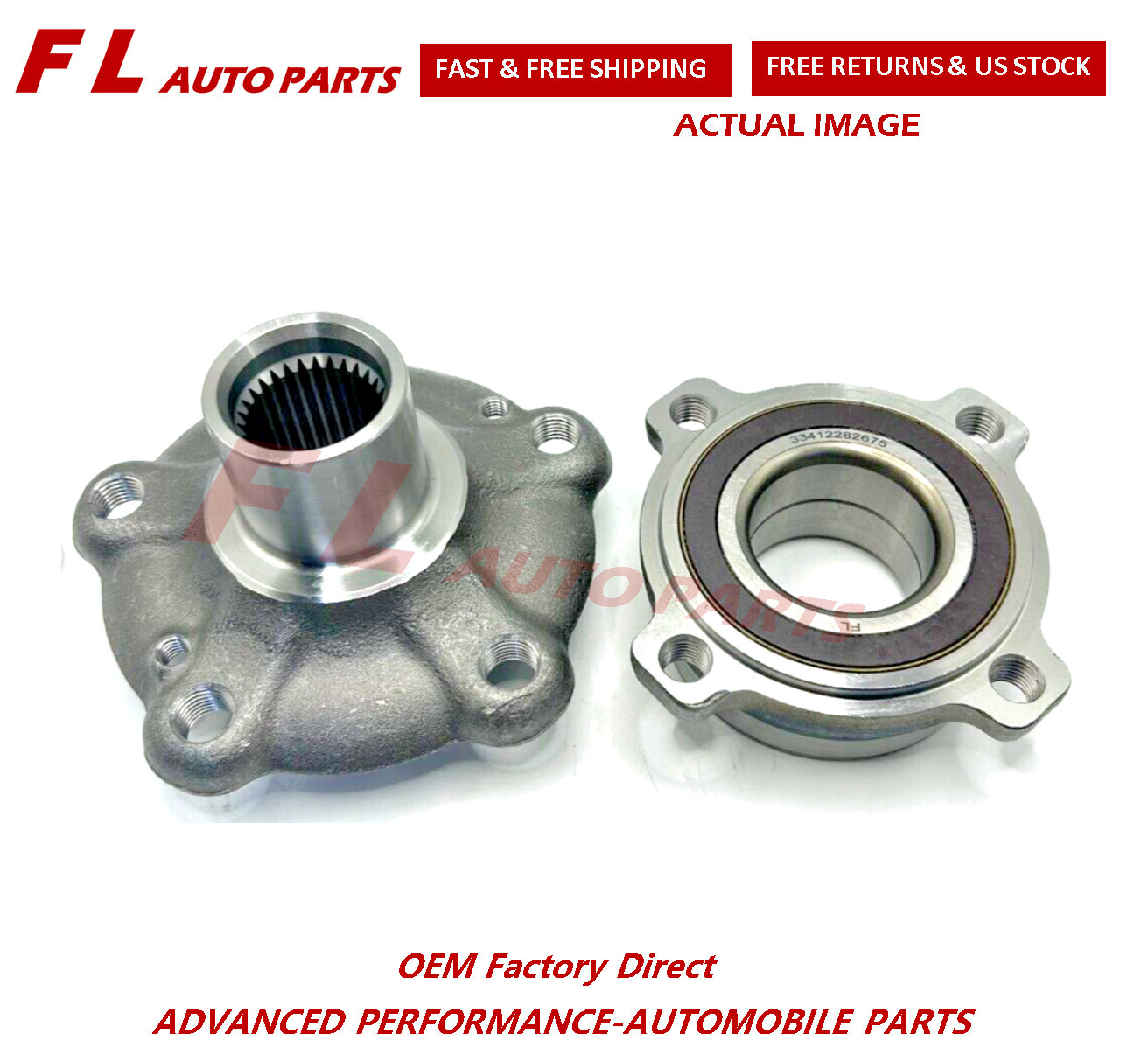 BMW F80 M3 F82 M4 F87 M2 純正ベアリングハブ 2個セット 2x Wheel Hub Bearing Assembly for BMW F87 M2 F80 M3 F82 M4