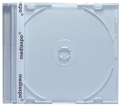 SLIM WHITE Color CD Jewel Cases Lot