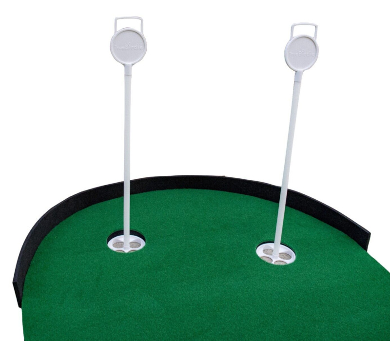 Golf Putting Green Flagstick - Upgrade Your Putting Mat - Putting Cup W/ Handle