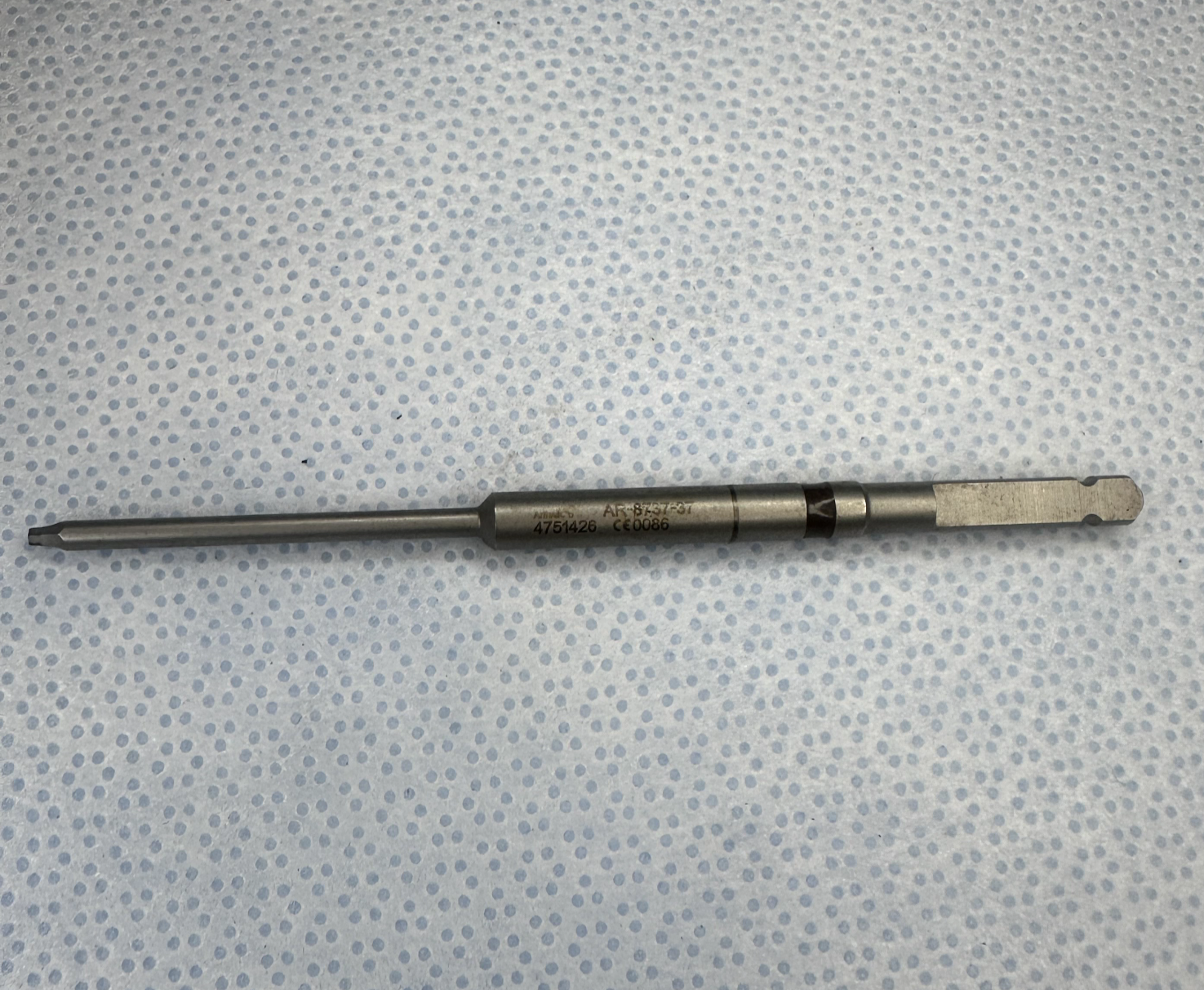 ARTHREX AR-8737-37 Driver Shaft, 1.5 mm Hexalobe, Cannulated