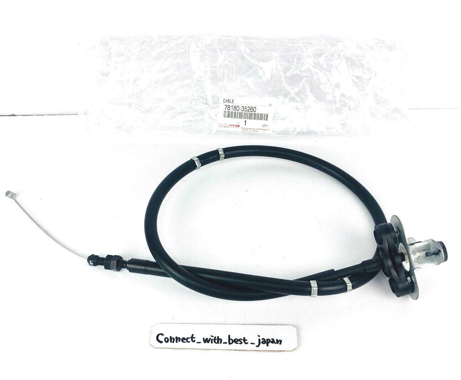 TOYOTA Genuine Cable Assy Accelerator Control 4RUNNER 78180 - 35260 OEM Japan | eBay TOYOTA Genuine Cable Assy Accelerator Control 4RUNNER 78180 - 35260 OEM Japan | eBay