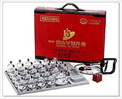 Hansol Professional Cupping Therapy Equipment 30 Cups Set with pumping... 