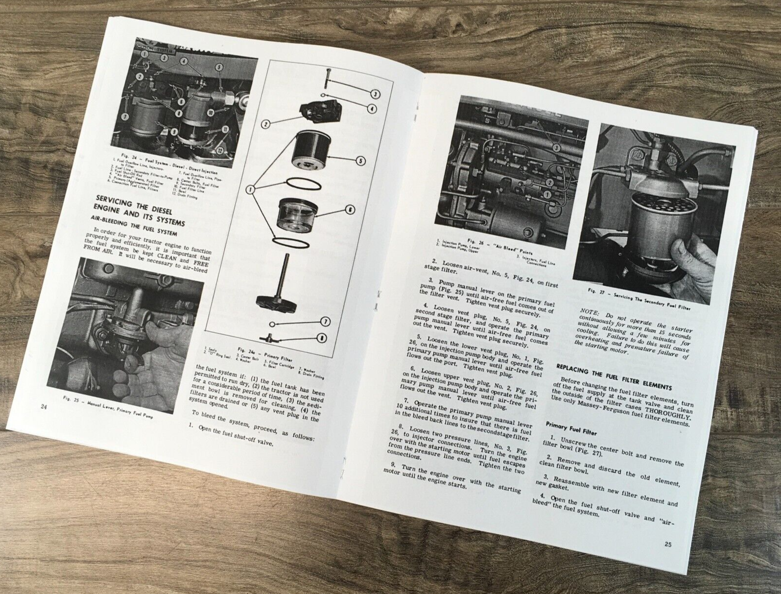 Set Massey Ferguson 65 Tractor Service Parts Catalog Operators Manual Shop Book