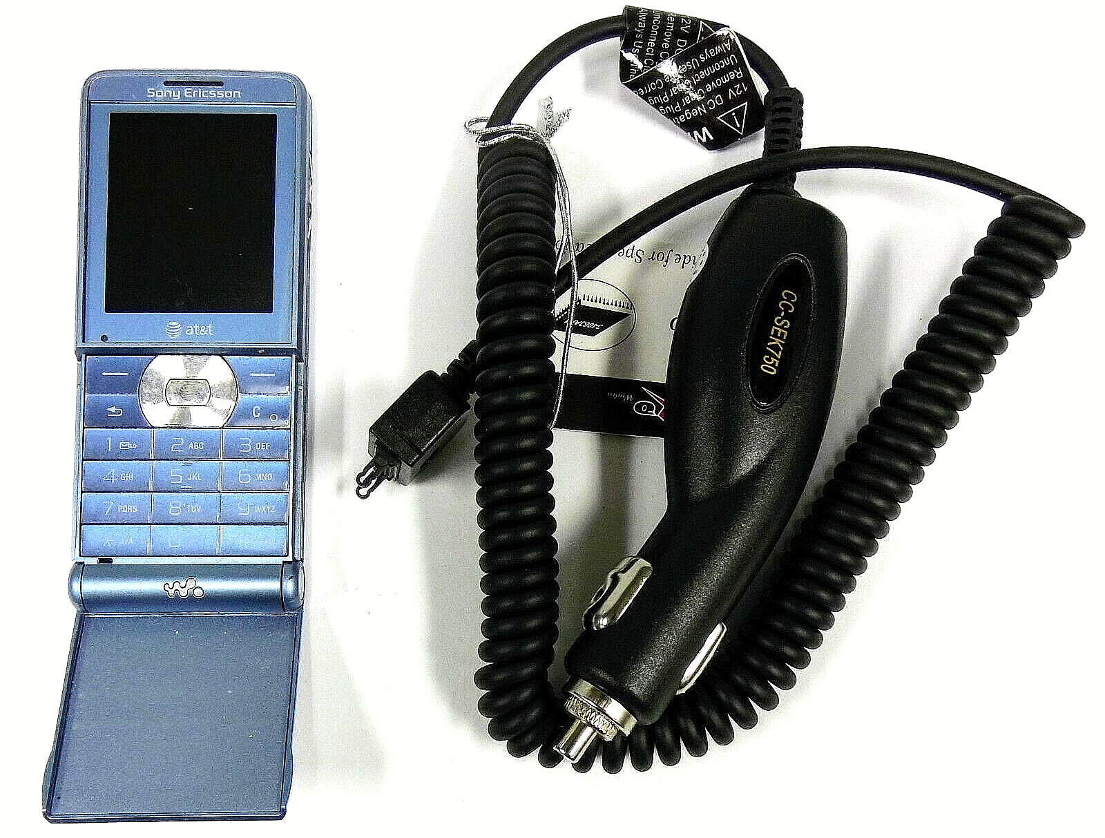 Sony Ericcson Walkman W350a - Ice Blue ( AT&T ) Rare Cellular