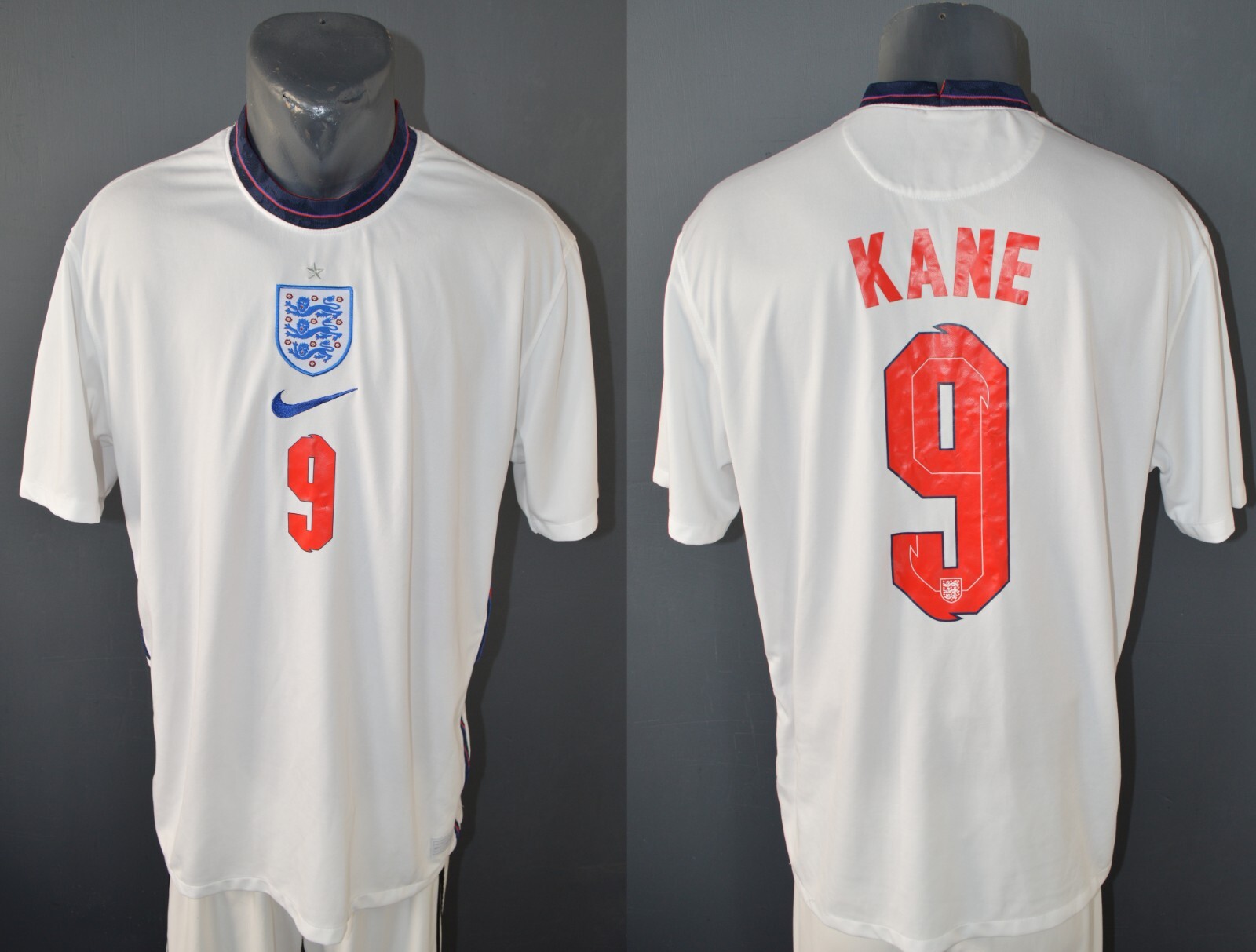 EURO 2020 イングランド代表 ナイキ製 ハリーケイン ユニフォーム England Kane Jersey 2020 Euro Home Football Soccer Mens Nike