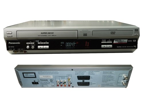 Panasonic NV-VP33 DVD/VHSレコーダー Panasonic NV-VP33 DVD/VHSレコーダー 概要 DVDプレーヤー一体型
