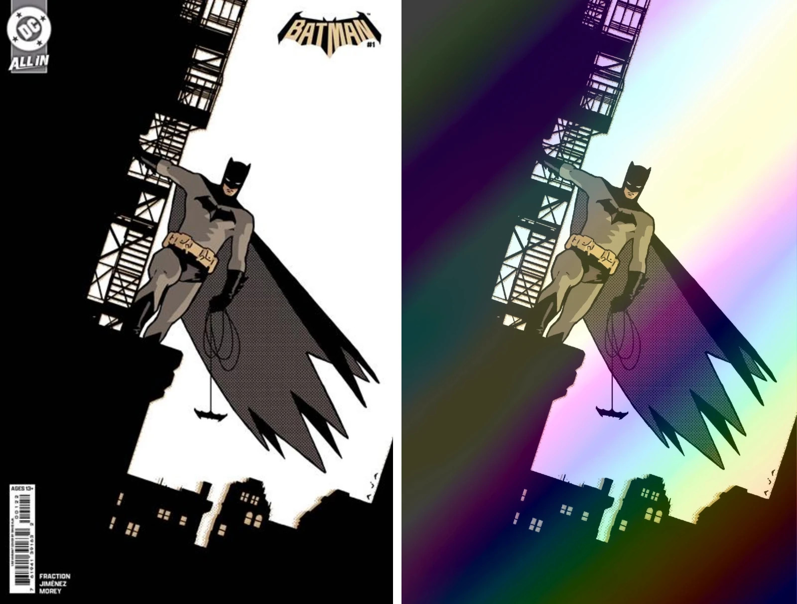 BATMAN #1 (DAVID AJA 1:50 RATIO&frasl;FOIL BLIND BAG VARIANT