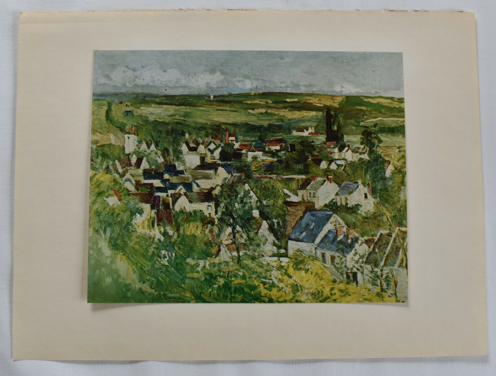 Vintage 1952 Cézanne Landscape Vintage 1952 Cézanne Landscape