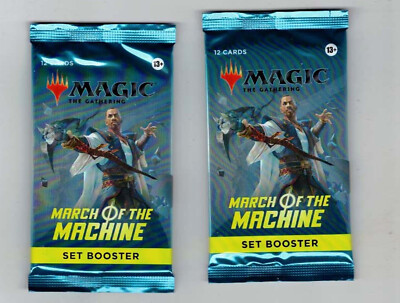2 - March of the Machine SET Booster Pack Magic FACTORY SEALED