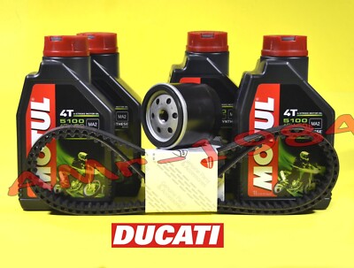 DUCATI MULTISTRADA 1200 2015- 2018  + 5100 15W50 FILTRO OLIO + CINGHIE orig.