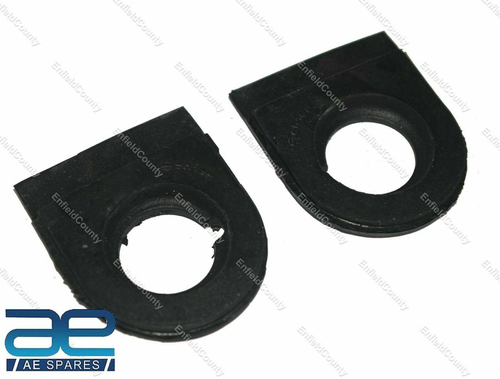 Pair Handle Bar Grommet Rubber Left & Right For Jawa CZ Motorcycle  