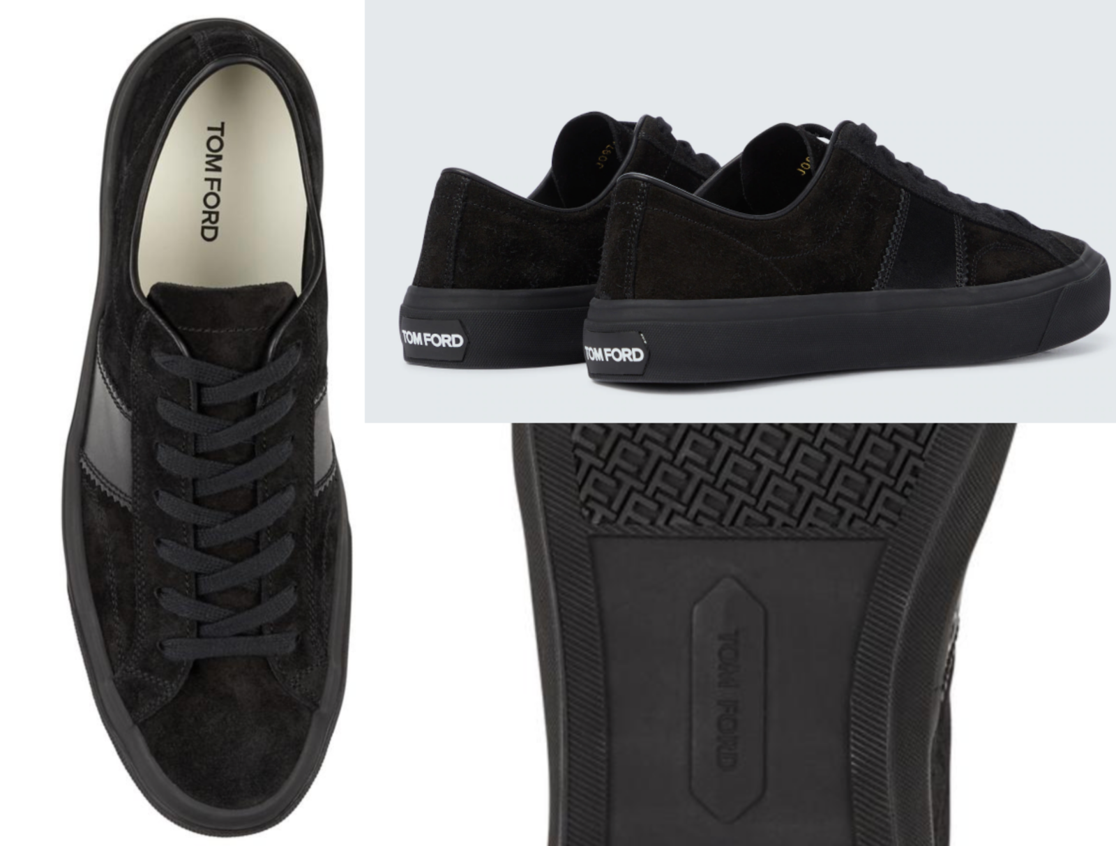 Tom Ford Crosta Cambridge Low-Top Catwalk Sneakers Shoes