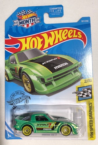 HOT WHEELS MAZDA RX-7 #167 | eBay
