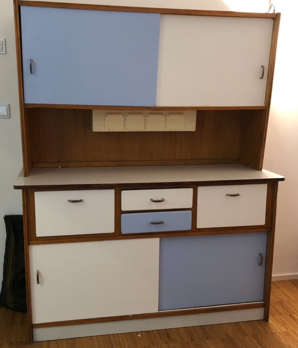 Kuchenbuffet Kuchenschrank Kuche Anrichte Pastell Kuchenbuffet Kuchenschrank Kuche Anrichte Pastell
