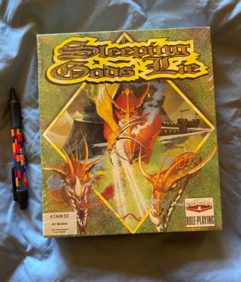 SLEEPING GODS LIE for ATARI ST NEW Disk NIB TOS 1 only??