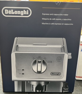 NEW DeLonghi ECP3630 15 Bar Pump Manual Espresso Machine Cappuccino Maker