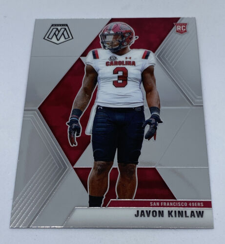 2020 Panini Mosaic JAVON KINLAW SF 49ers ROOKIE CARD #247 Base RC. rookie card picture