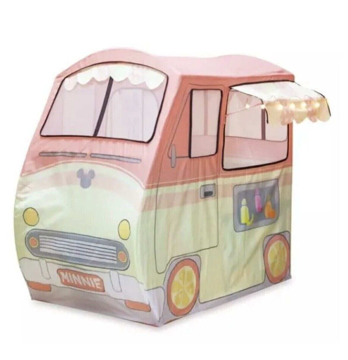 DISNEY STORE MINNIE MOUSE FOOD TRUCK TENT. LIGHTS,
