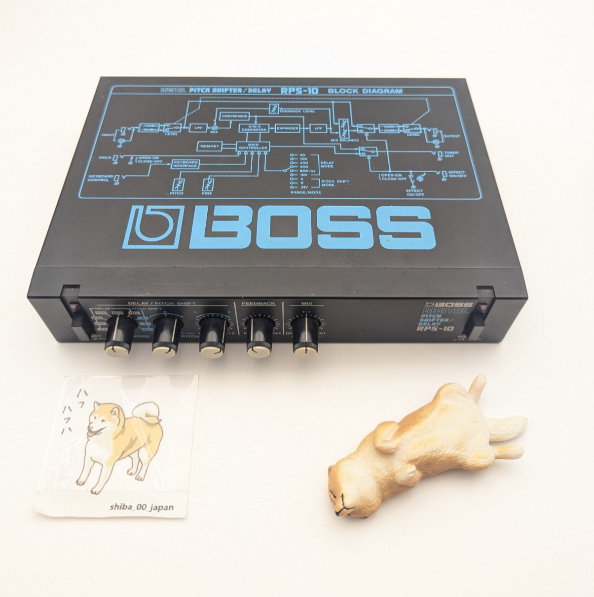 BOSS ボス　RPS-10 PITCH SHIFTER/DELAY HELL F.O - Boss RPS-10 Pitch Shifter Delay Micro Rack (+Boss