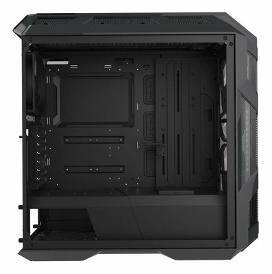 Cooler Master MasterCase H500M ATX Mid-Tower four tempered glass panels two 2...