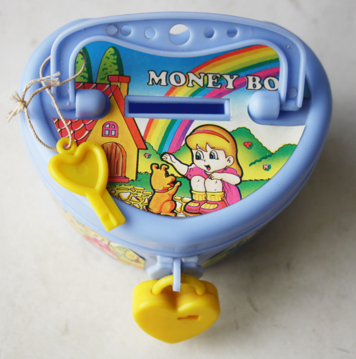 1970-80s Minnie & Mickey 貯金箱人形
