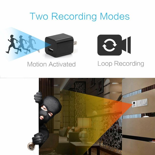 Spy Hidden Mini Cam Motion Detection Wireless Surveillance Camera 1080P Full HD - Image 6