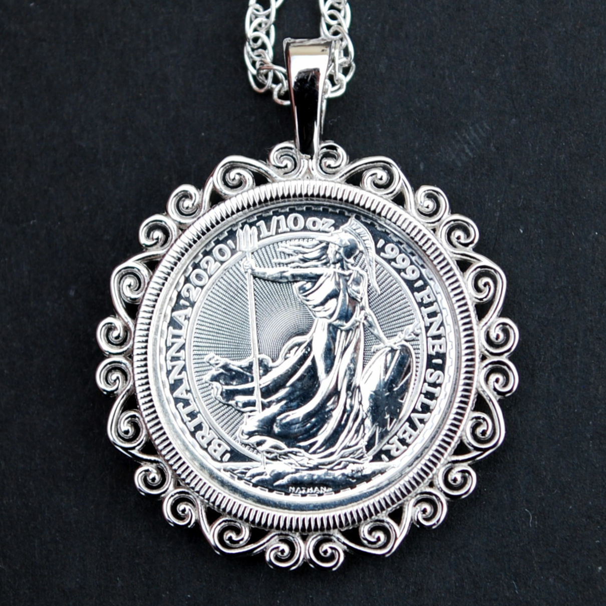 2020 Great Britain 1/10 Oz .999 Fine Silver Britannia Coin