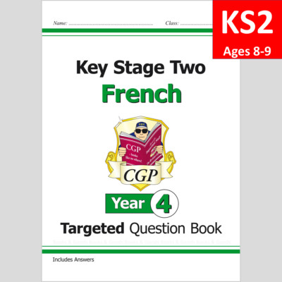 KS2 Year 4 French Targeted Question Workbook with Answer Ages 8-9 CGP