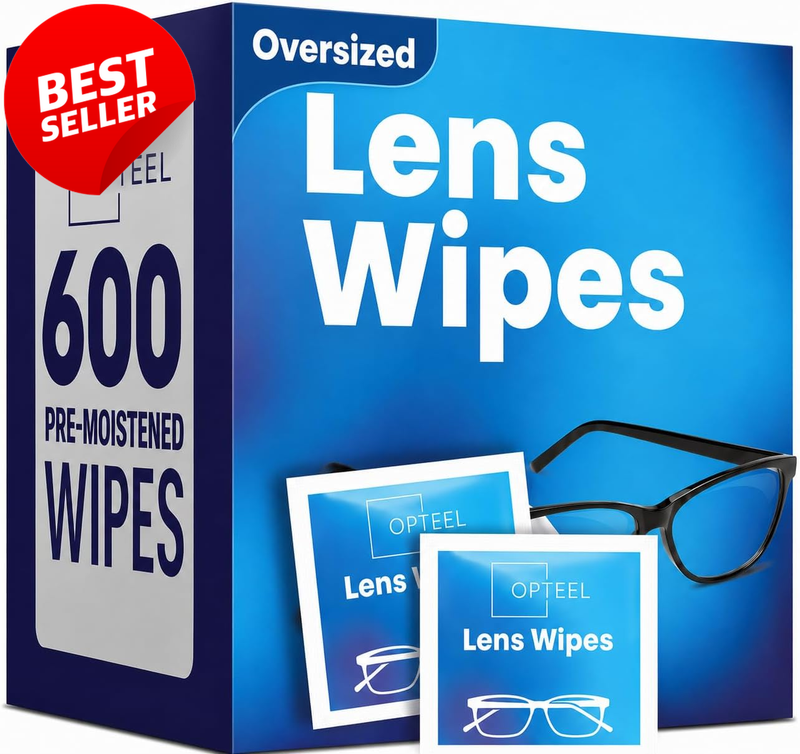 600 Lens Wipes Pre-Moistened Eyeglass Cleaner Camera Screen Wipes - US