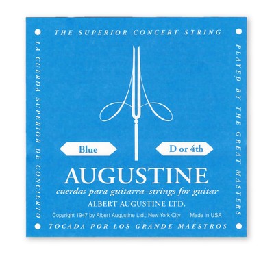 Augustine Classical Guitar Strings Blue 4 Strings Blue 4Th No.26