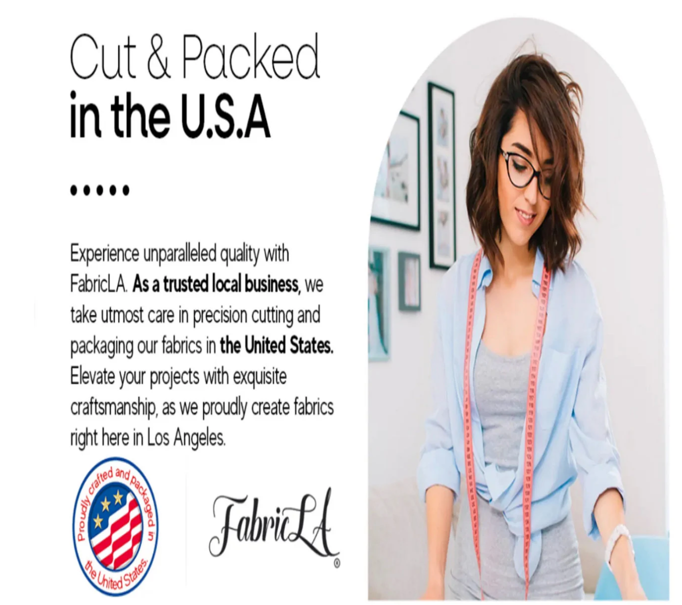 FabricLA | 60 inch Shaggy Faux Fur Fabric Trim Ribbon | 28 Colors to choose