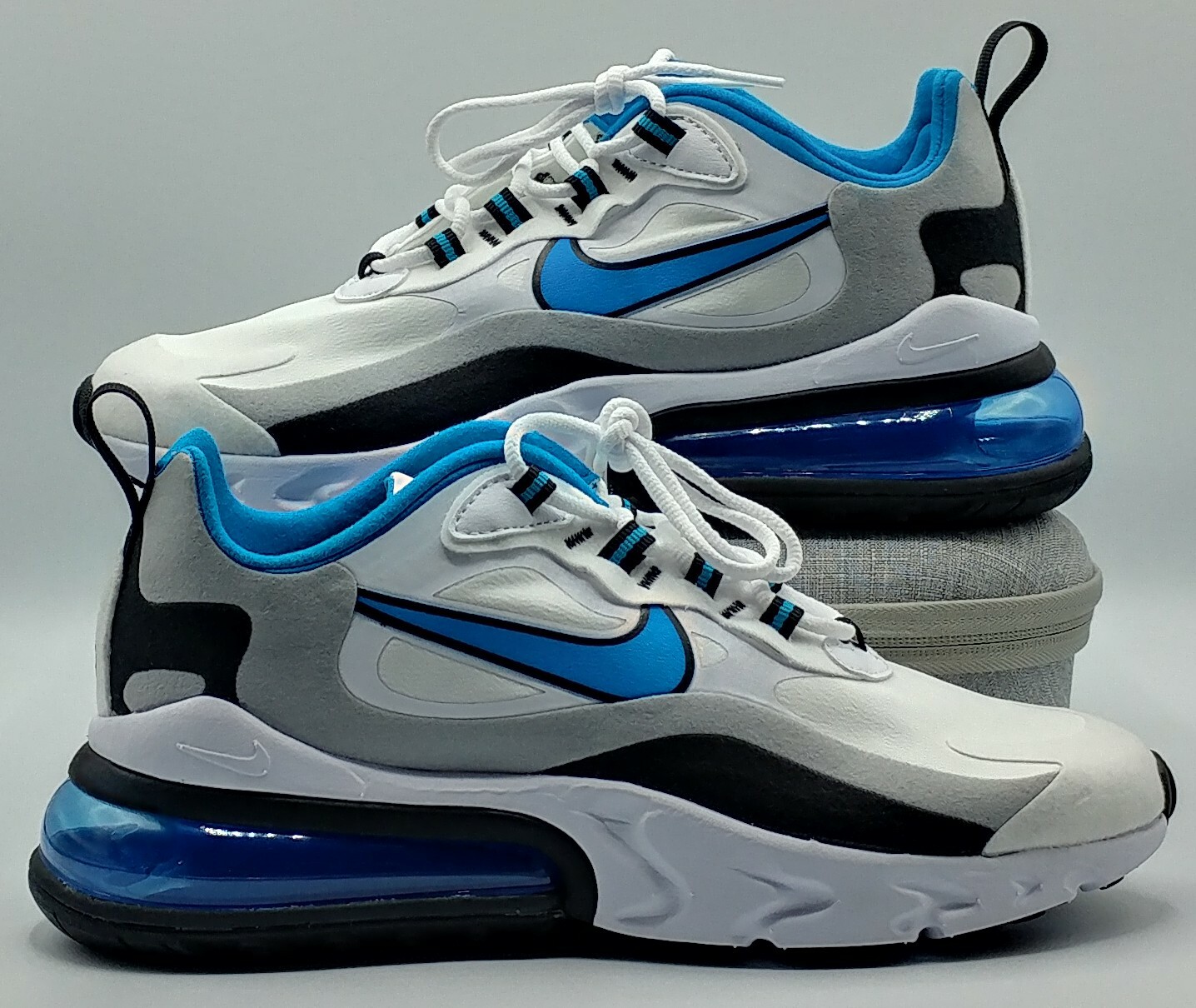 mens nike air max 270 react blue
