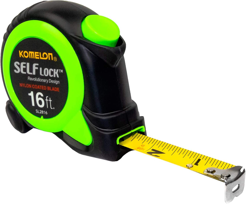 Komelon SL2816; 16' X 3/4" Self-Lock Tape Measure